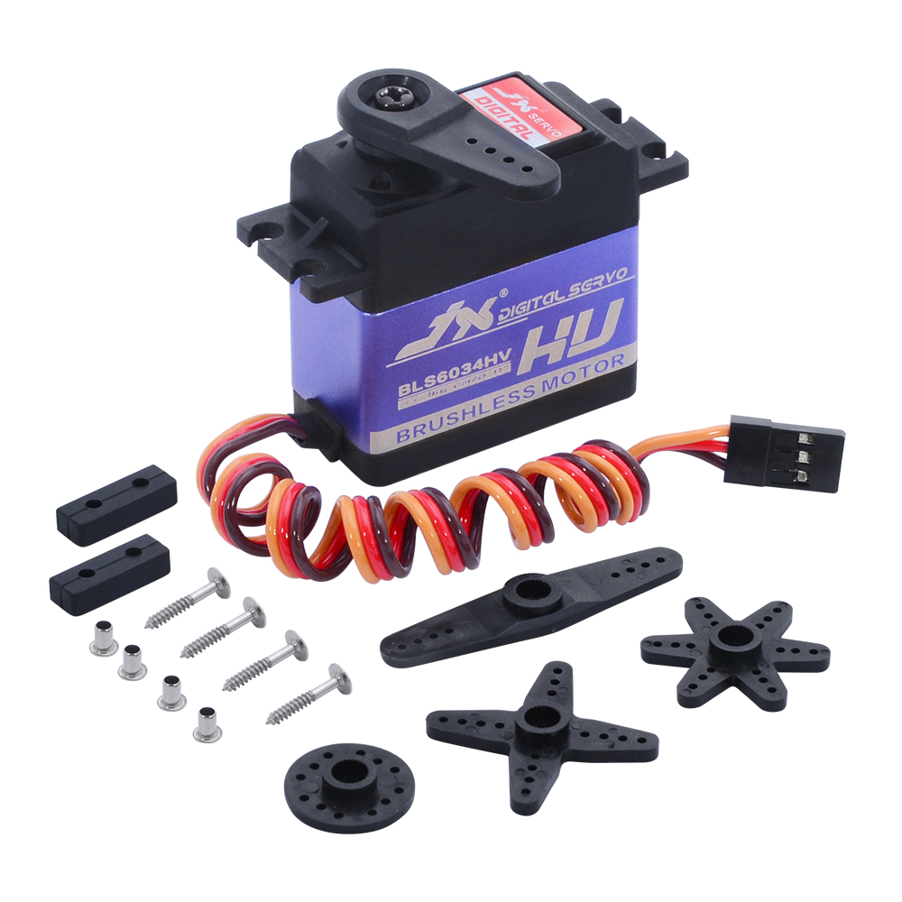 JX BLS6034HV 60g 33kg Borstell - Rc Helicopter Servo recensie en prijs