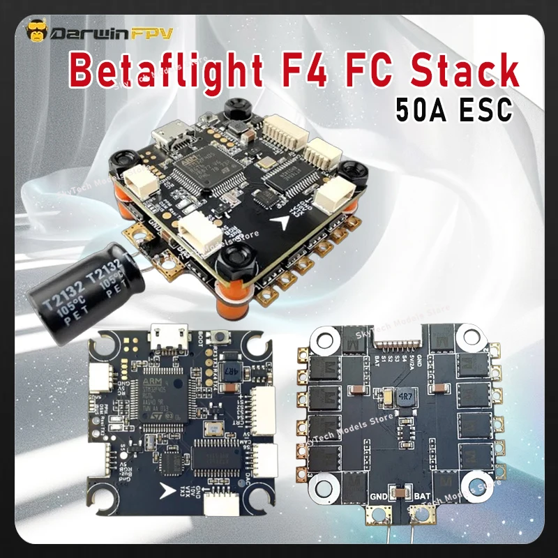DarwinFPV Betaflight F4 FC Sta - Betaflight Fc F4 recensie en prijs
