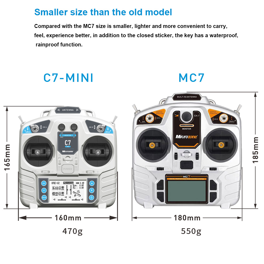 MicroZone MC7 Controller C7 MI - Rc Helicopter Remote Control recensie en prijs