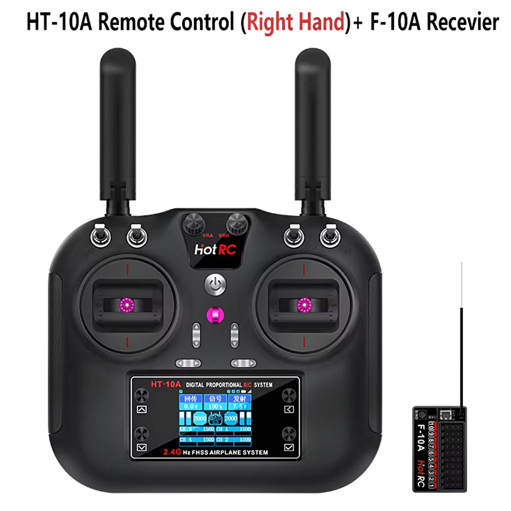Hotrc HT-10A 2.4G 10CH zender  - Rc Helicopter Remote Control recensie en prijs