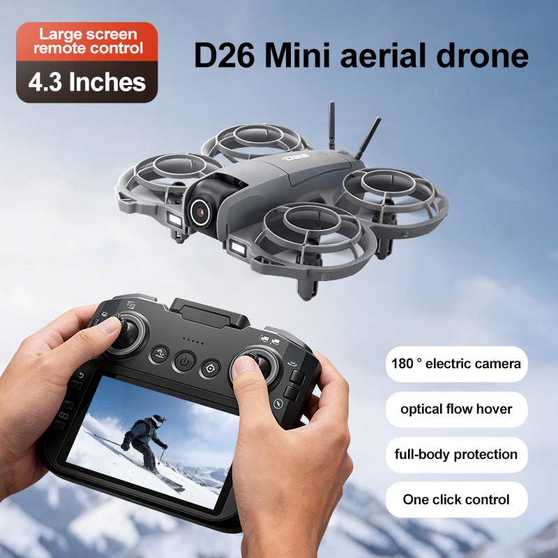 D26 Drone 4K Luchtfoto HD 180  - Rc Helicopter Case recensie en prijs