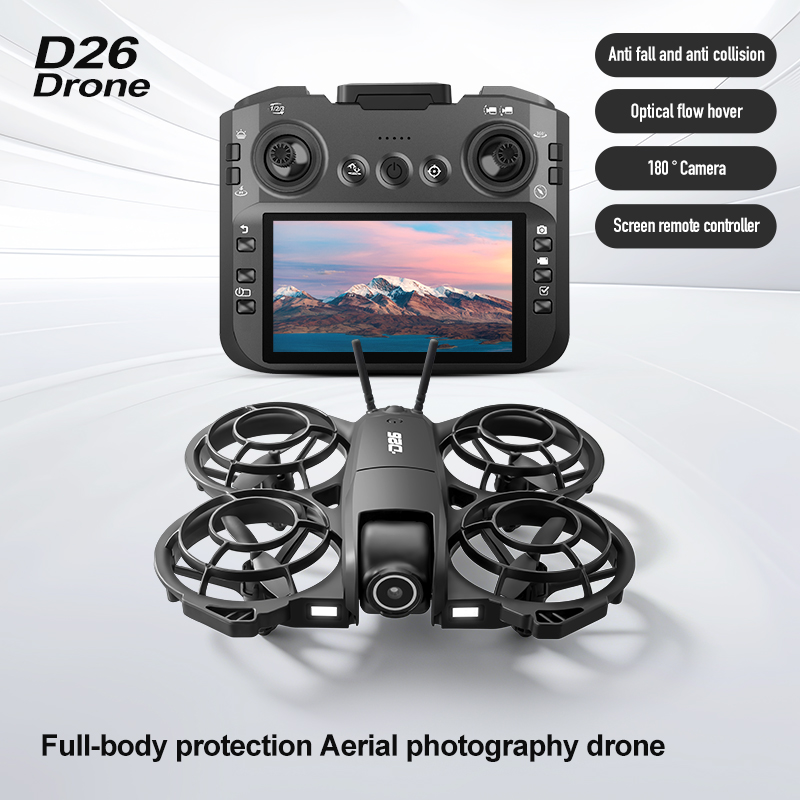 D26 Drone 4K Luchtfoto HD 180  - Rc Helicopter Case recensie en prijs