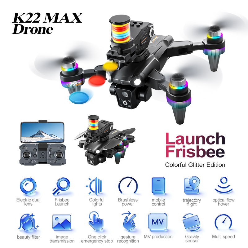 JCMO K22 MAX Frisbee Launch Dr - Rc Helicopter Case recensie en prijs